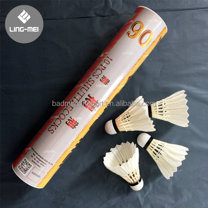 White Outdoor Shuttlecock Training Ball Duck Badminton