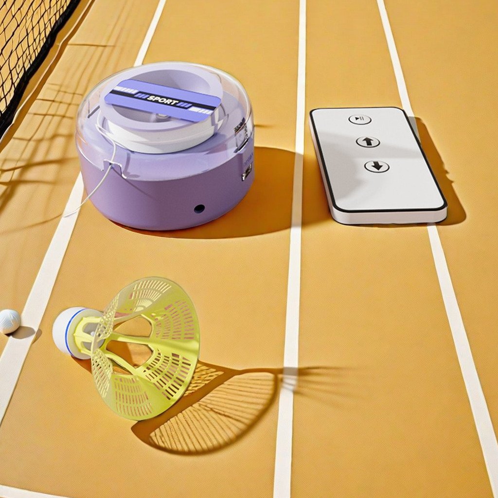 Single Hanging Portable Badminton Shuttlecock Trainer Tool for Indoor Training