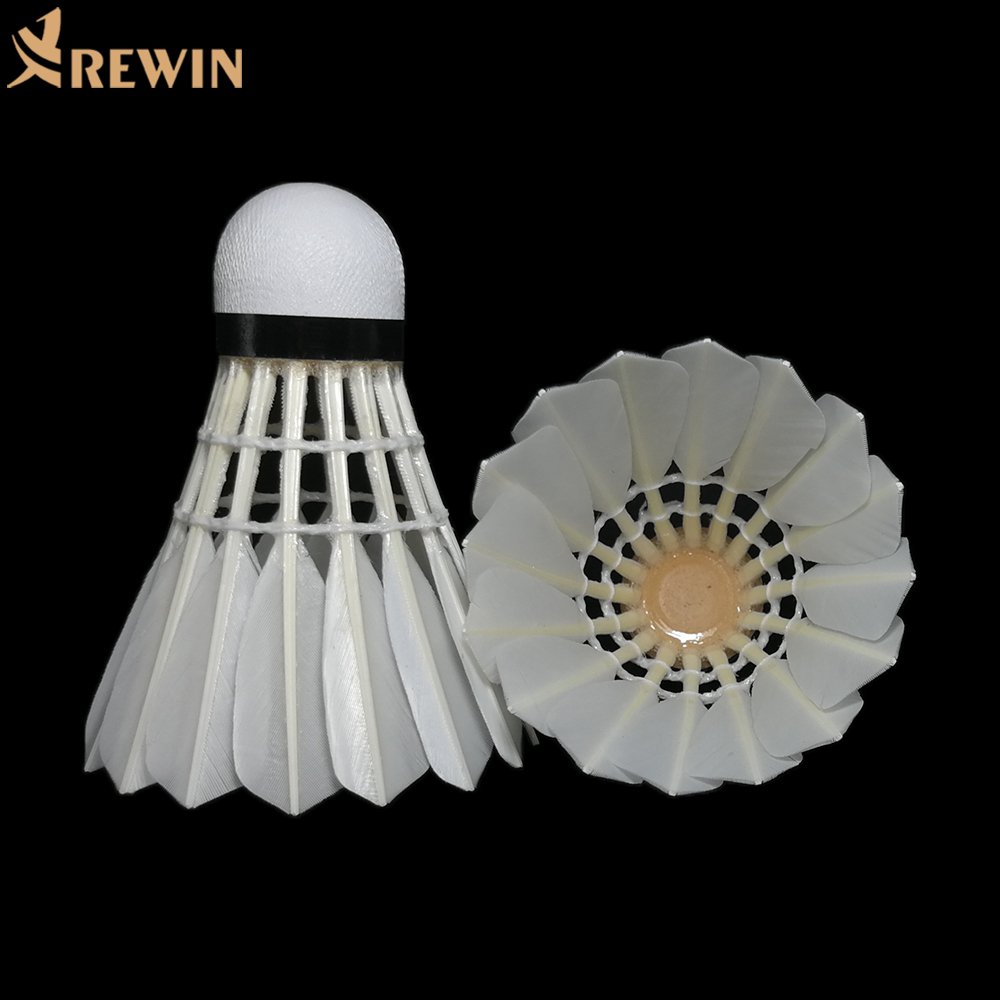 407 Good Quality Factory Wholesale Duck Feather Outdoor Badminton Shuttlecock