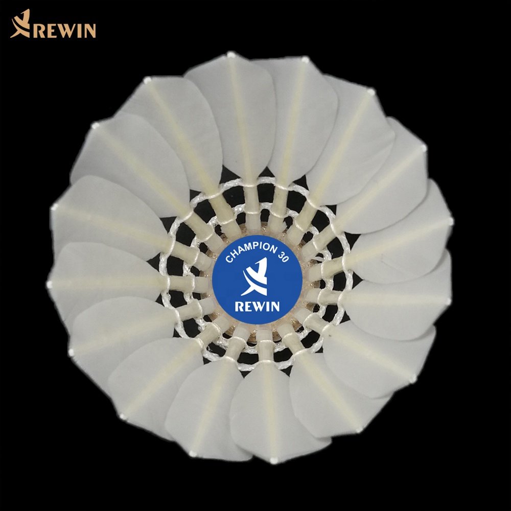 C30 High Quality Durable Feather Shuttlecock like lingmei badminton for training exercise match club use with good flight