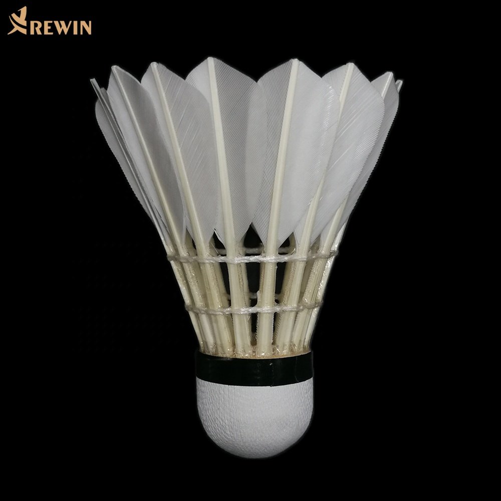 C30 High Quality Durable Feather Shuttlecock like lingmei badminton for training exercise match club use with good flight