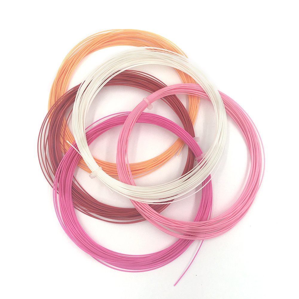 Cheap wholesale nylon 0.72mm Badminton String For Racket string