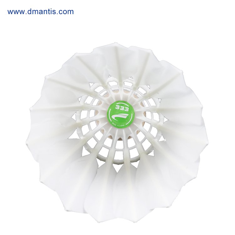 OEM Badminton Shuttlecock Manufacturer China Durable 5g Badminton Cork Shuttlecock Feather Training Hybrid Shuttlecock
