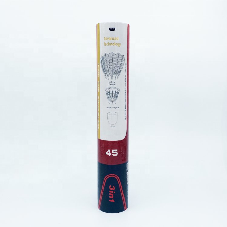 Brand Dmantis 3in1 Shuttlecock Hybrid Badminton Shuttlecocks with Fiber Cork Goose Feather Most Durable for Badminton Training