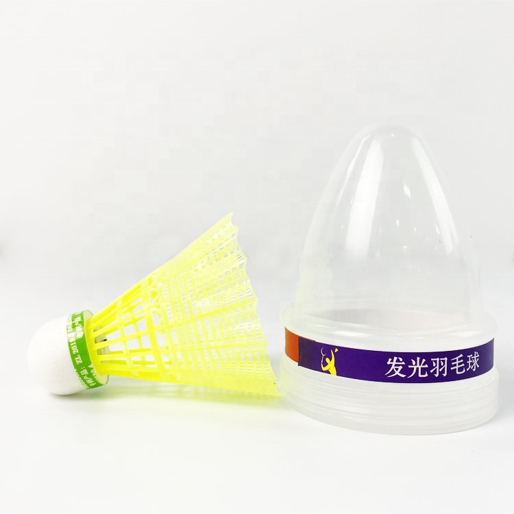 Wholesale Nylon Badminton Shuttlecock Play Anytime LED Lighting Nylon Badminton Shuttlecock for Playing Badminton