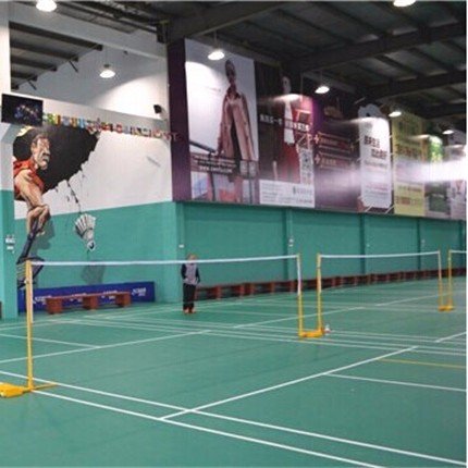 2018 hot sale pvc parts of shuttlecock in ball badminton court mat sports flooring