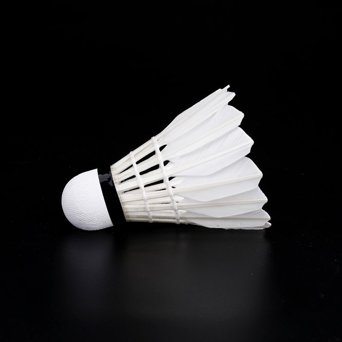 China Manufacturer selling 12pcs tube Duck Feather Ball NO.333 badminton victor shuttlecock for training