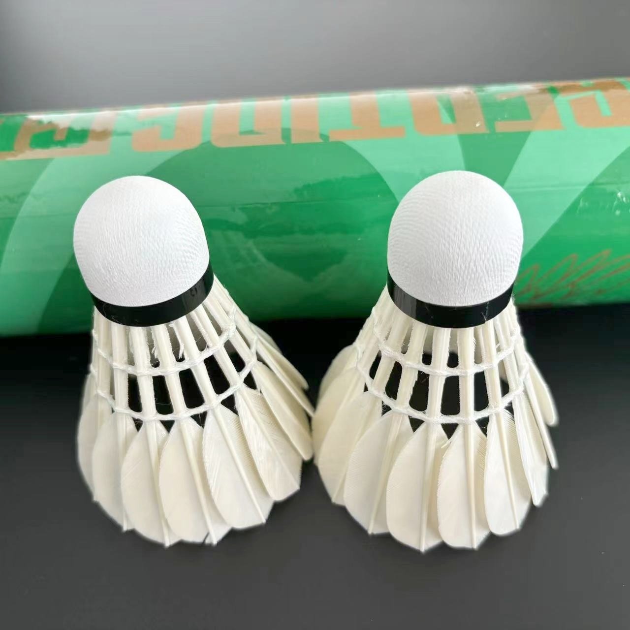 Professional Durable Goose Feather Badminton Shuttlecock International Tournament Standard Shuttle