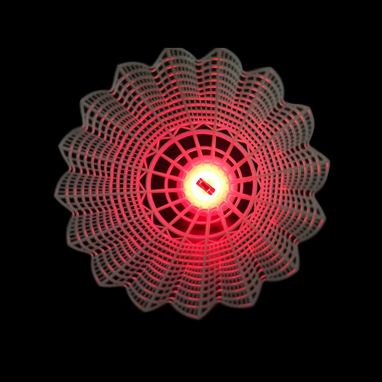 High Quality Wholesale Fast Delivery Plastic Colorful Indoor Led Lighting Badminton Nylon Shuttlecock