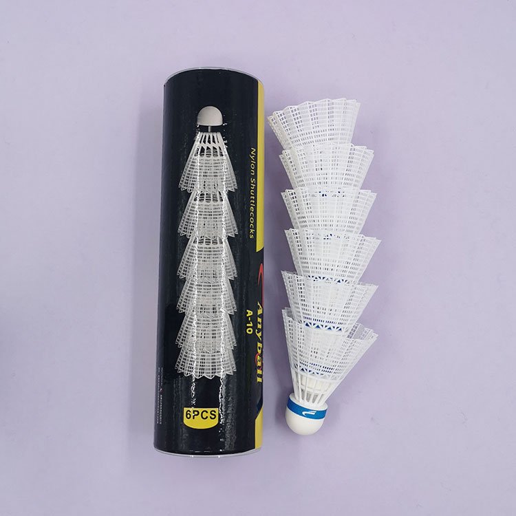 Nylon Badminton Shuttlecocks Badminton Birdies Training Batting Training Hitting Practice High Speed Badminton Balls