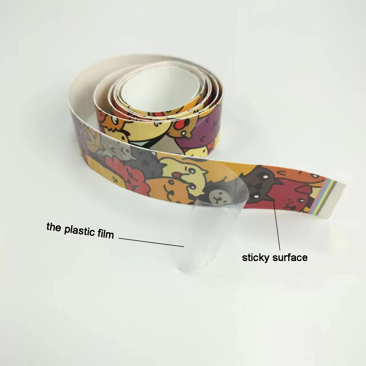 Factory Wholesale Price High Quality Pu Material Cartoon Badminton And Tennis Overgrip Tape
