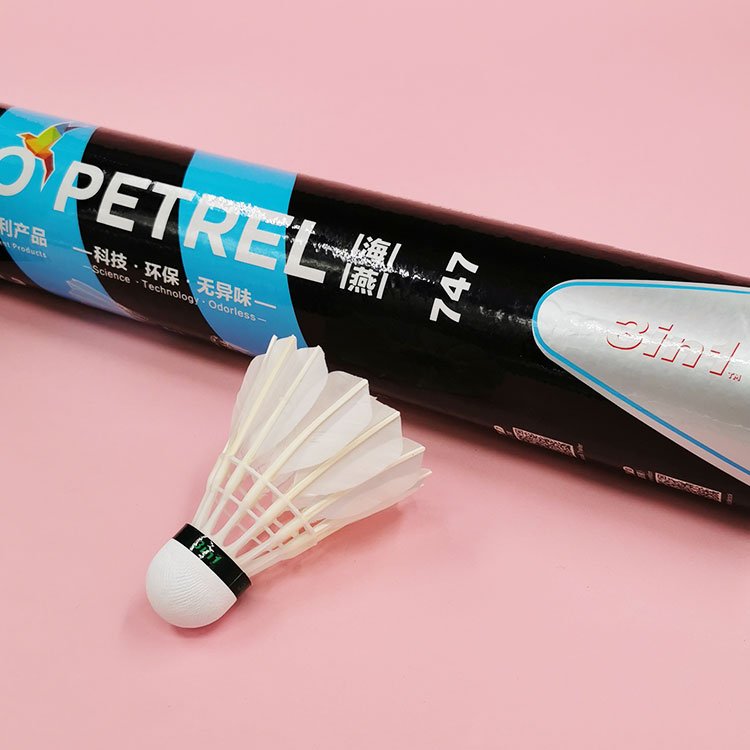 ProPetrel Factory Direct Sale durable stable cheap goose feather badminton shuttlecock for sports training
