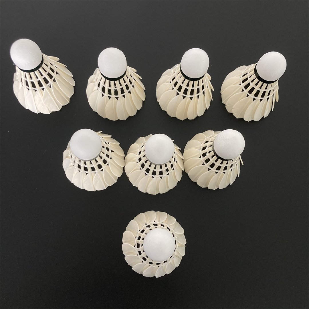 Advanced Goose Feather Customize Top Grade All-round Badminton Birdie 12-Pack Professional Badminton Shuttlecocks