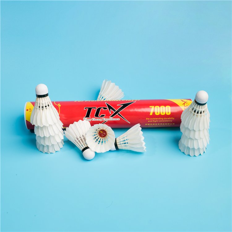 Tcx 7000 Series Duck Feather Badminton Feather Shuttlecocks