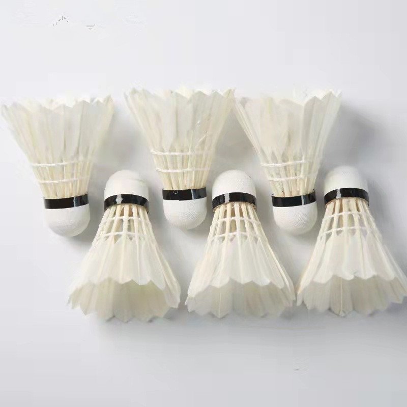 Chinese Factory Professional Tournament Feather Shuttlecock Sport Goose Feather Badminton