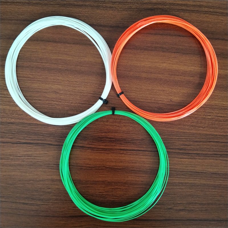 Durable 30 LBS 10m Badminton Racket String Made of Nylon Polyester Fiber BG65 Quality Badminton String with 200m Length