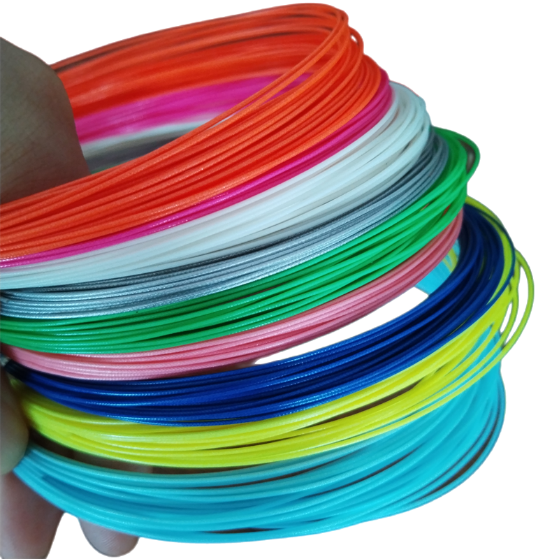 Durable 30 LBS 10m Badminton Racket String Made of Nylon Polyester Fiber BG65 Quality Badminton String with 200m Length