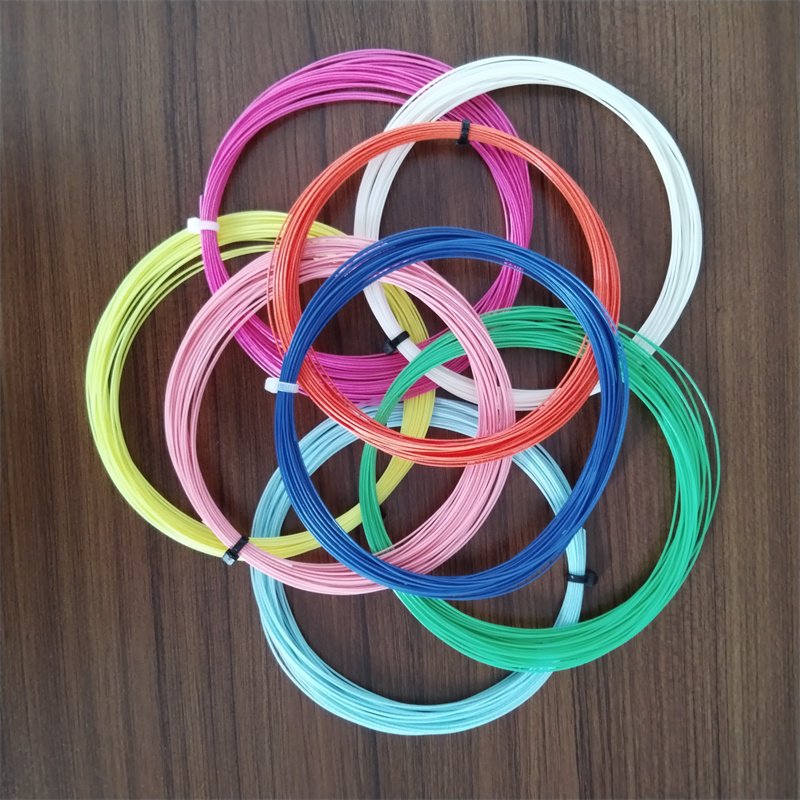 Durable 30 LBS 10m Badminton Racket String Made of Nylon Polyester Fiber BG65 Quality Badminton String with 200m Length