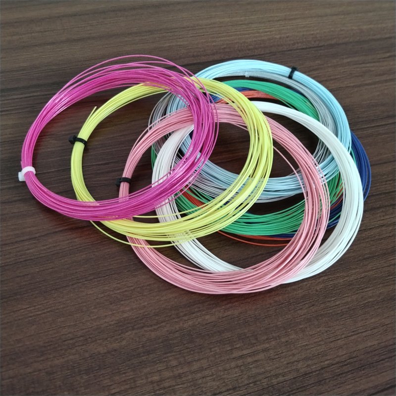 Durable 30 LBS 10m Badminton Racket String Made of Nylon Polyester Fiber BG65 Quality Badminton String with 200m Length