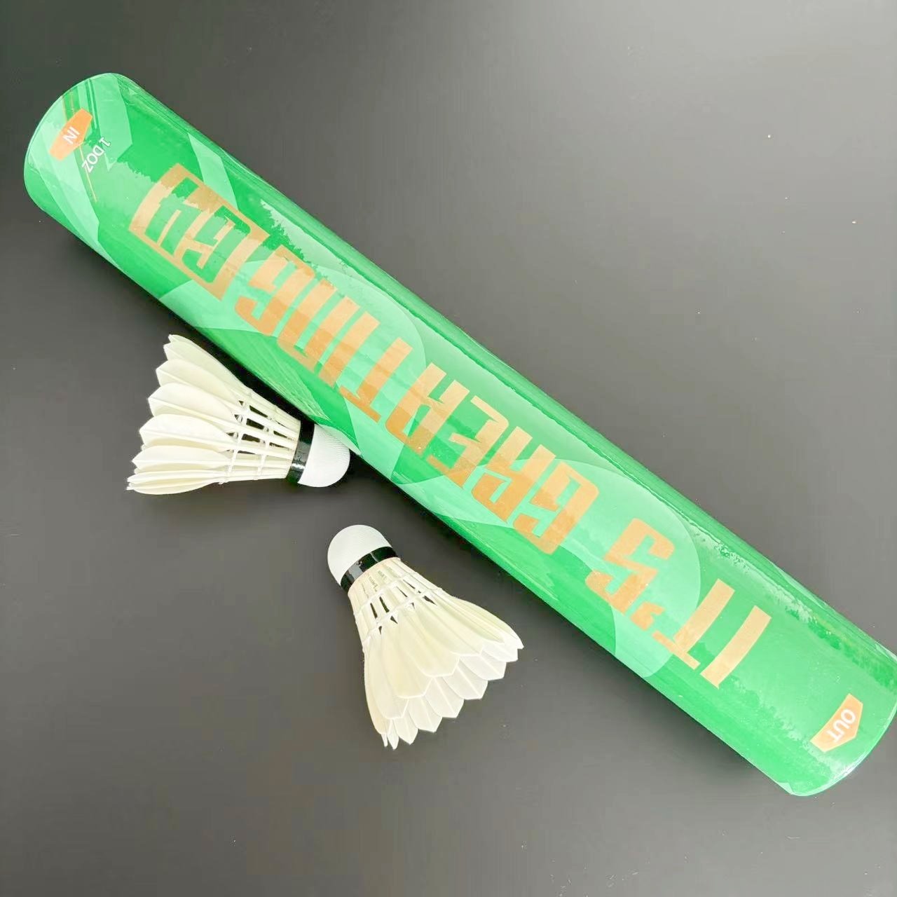 Professional Durable Goose Feather Badminton Shuttlecock International Tournament Standard Shuttle