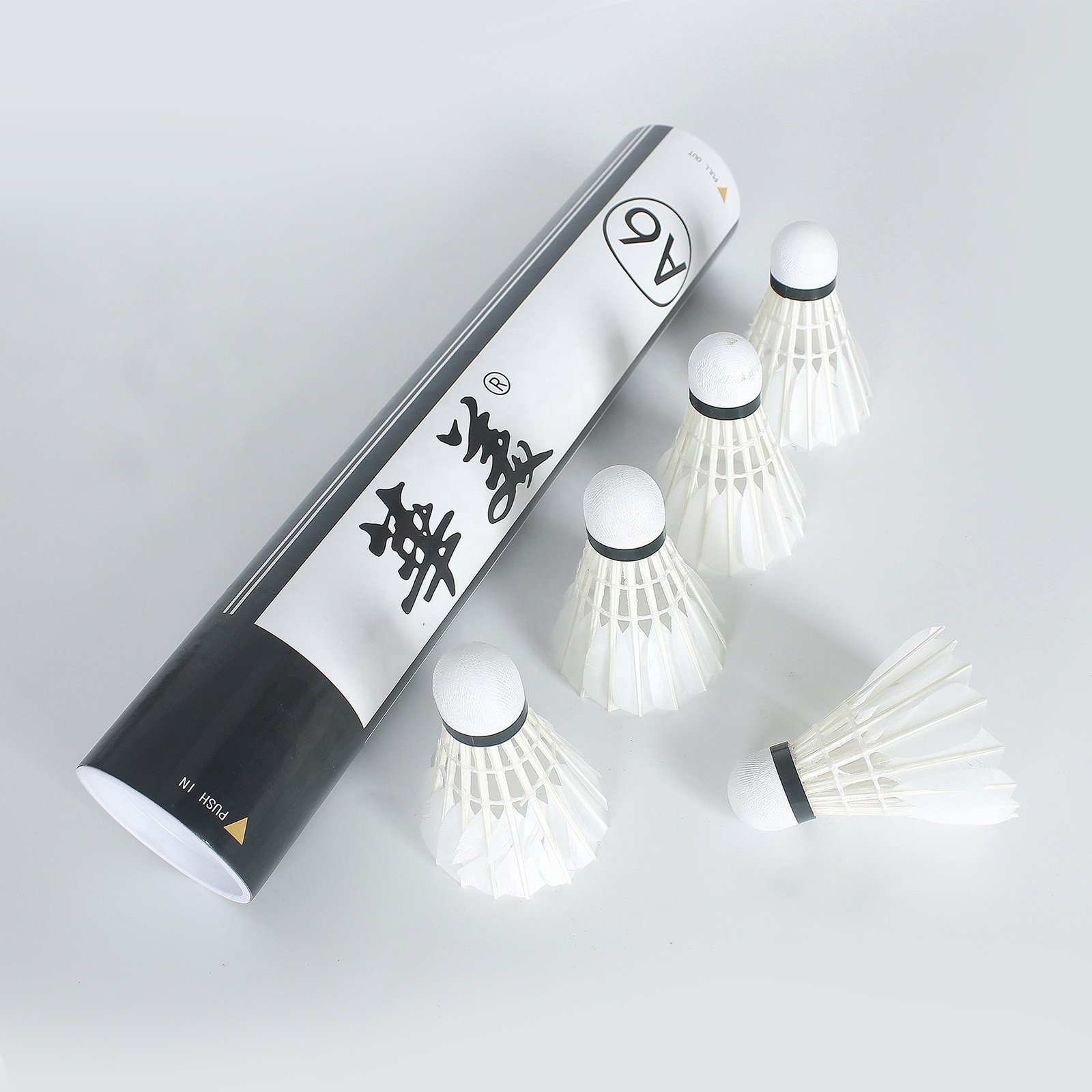 High-level Tournament Badminton Shuttlecock Durable Goose Feather With Quick Delivery Most Sought after