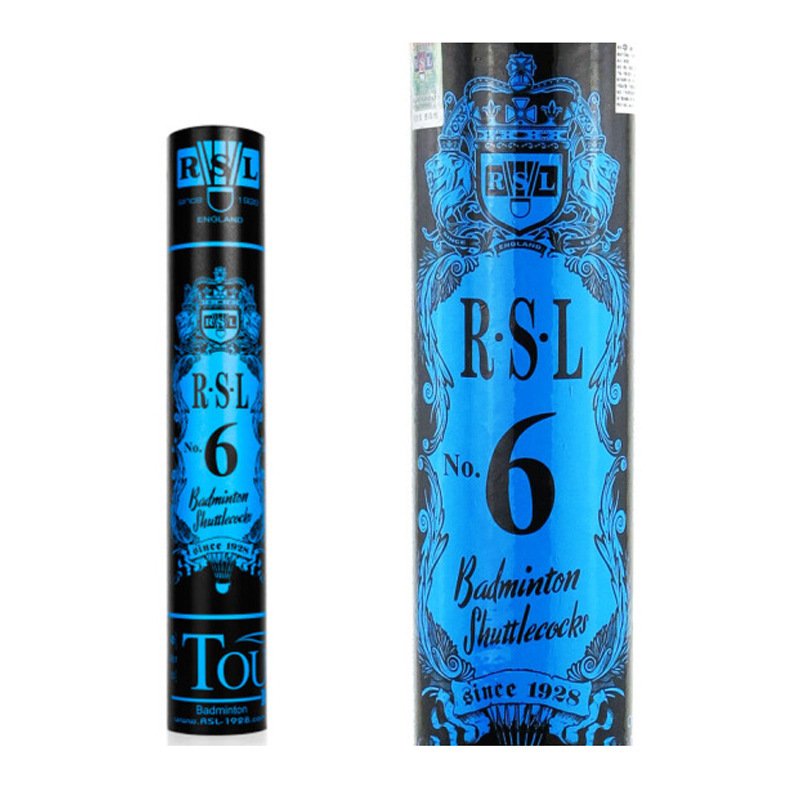 Genuine Rsl Badminton Shuttlecock No.4 No.5 No.6 No.7 High Quality Duck Feather Shuttlecock Badminton Ball