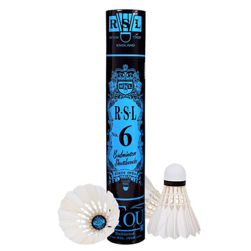 Genuine Rsl Badminton Shuttlecock No.4 No.5 No.6 No.7 High Quality Duck Feather Shuttlecock Badminton Ball