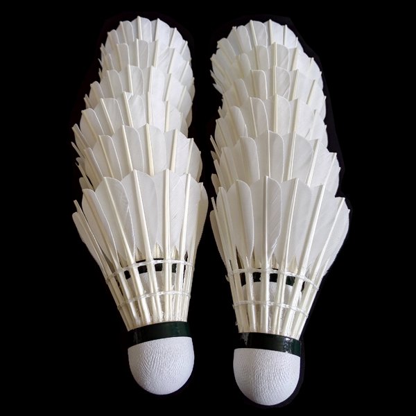 DunRun High Quality Wholesale Professional Durable Custom Brand Goose feather Tournament Grade Badminton Shuttlecock