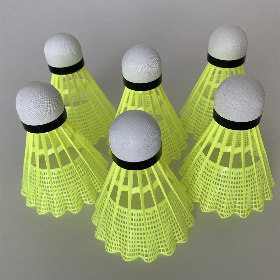 6pcs High Quality Nylon Shuttlecock For Professional Badminton Players