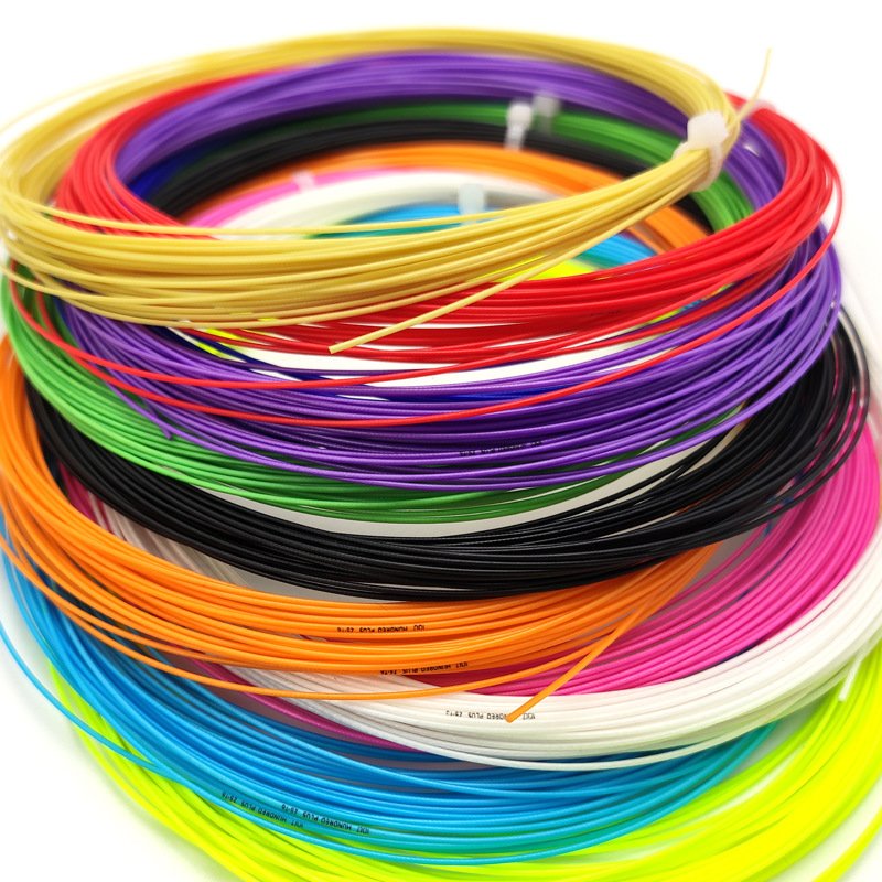 Factory Direct Sales Badminton String High-Bouncing String for Badminton Racket 10m Length 0.7mm Diameter String for RacketFacto