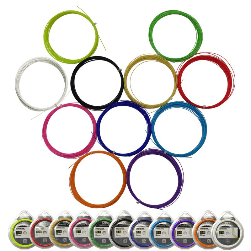 Factory Direct Sales Badminton String High-Bouncing String for Badminton Racket 10m Length 0.7mm Diameter String for RacketFacto