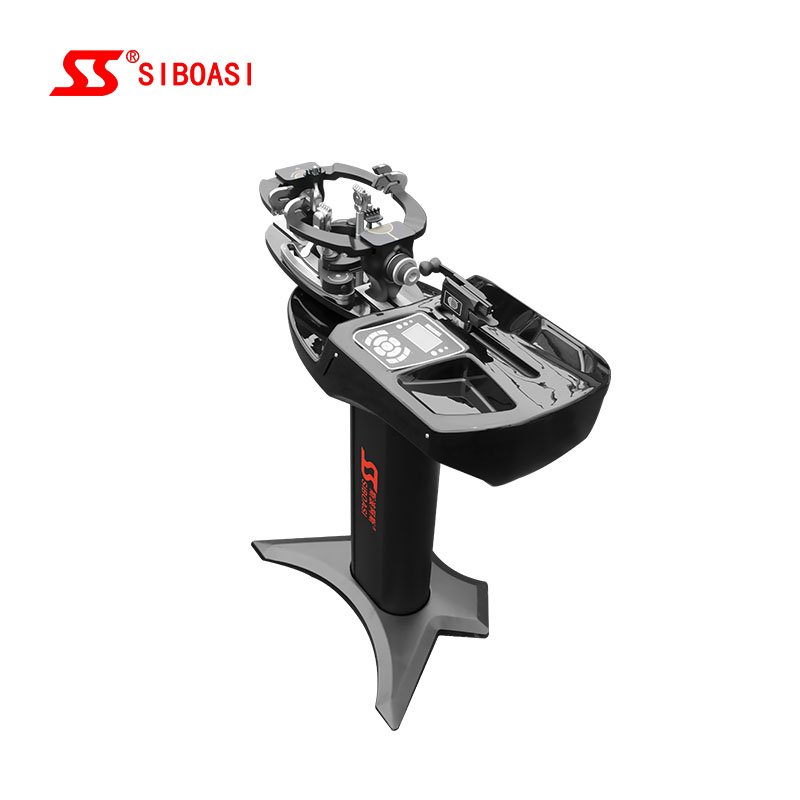 Automatic Badminton racket stringing machine with starting clamps SIBOAS S616