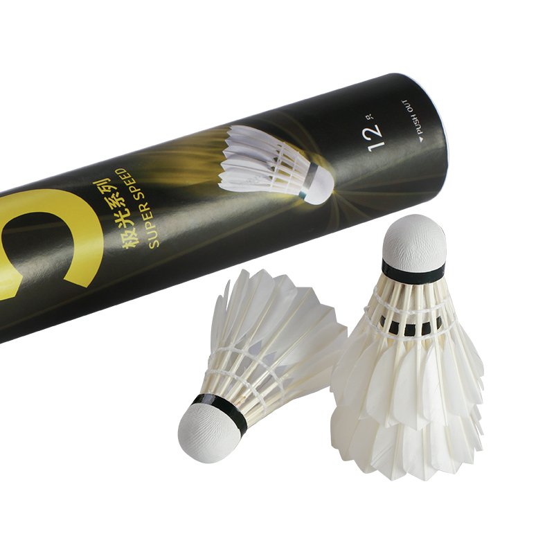 Badminton Shuttlecock Duck or goose feather Foamed Plastic 75/76/77/78/79 badminton shuttlecock