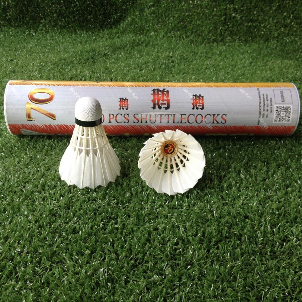 Promotional Badminton Shuttlecocks From Anhui factory with lowest price