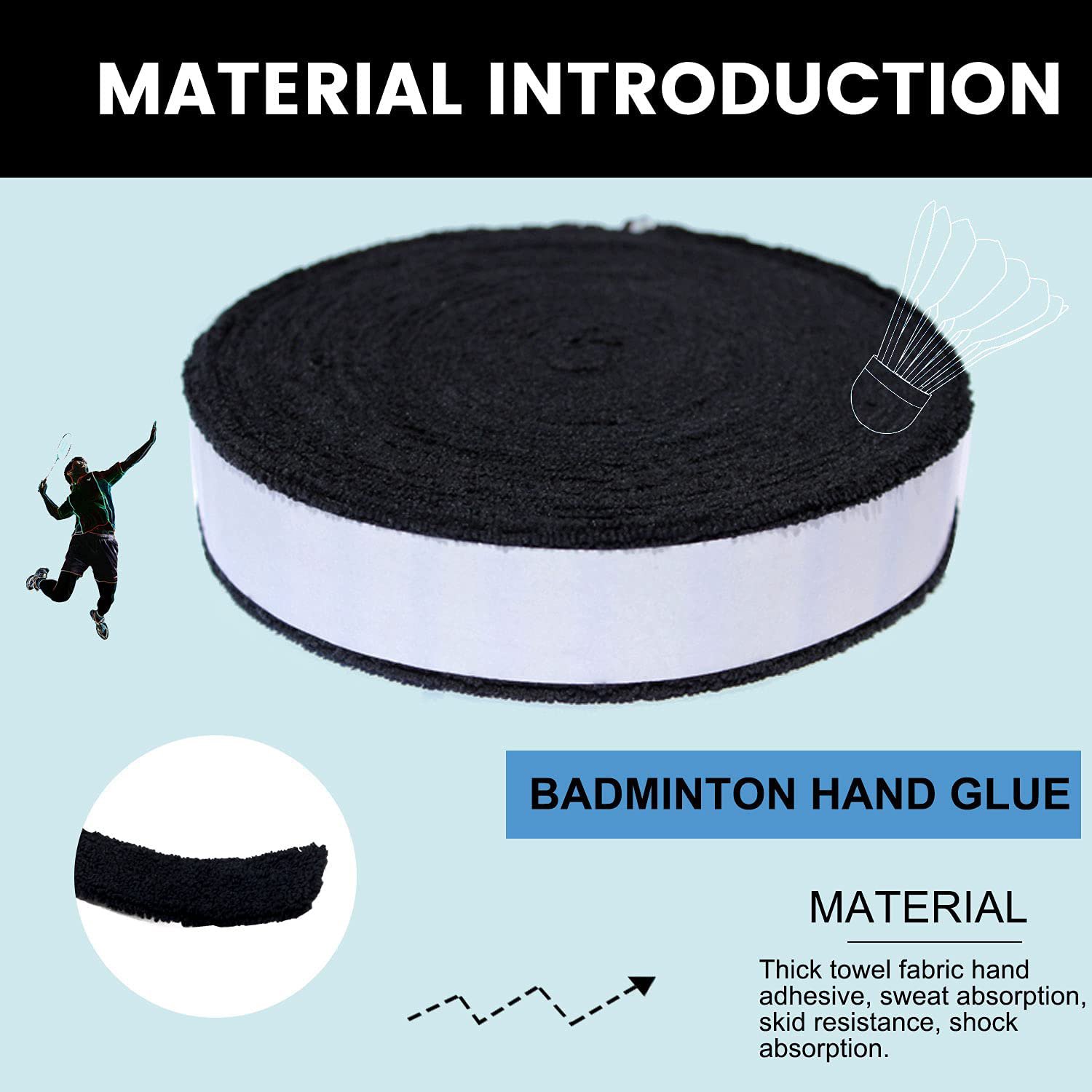 Factory Direct Sales Tennis and Badminton racket Towel Grip High Quality hockey stick grip Towel