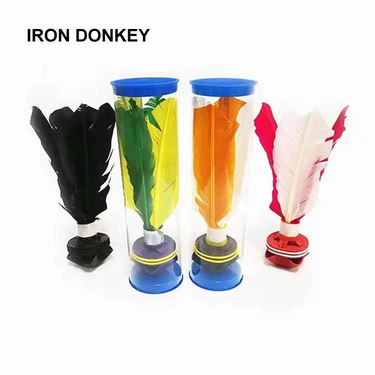 IRONDONKEY OEM Factory Wholesale China Beach Shuttlecock Cheap Fitness Sports Kick Shuttlecock Product Jianzi