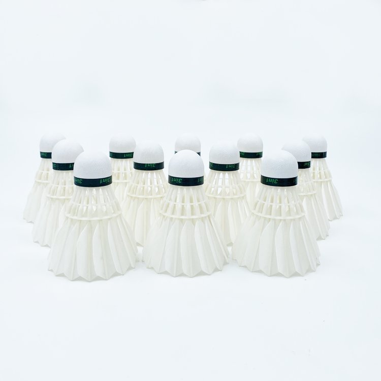 Dmantis D75 3in1 Best-Selling Hybrid Shuttlecock 1st Natural Class Duck Feather OEM Custom Badminton Shuttlecock