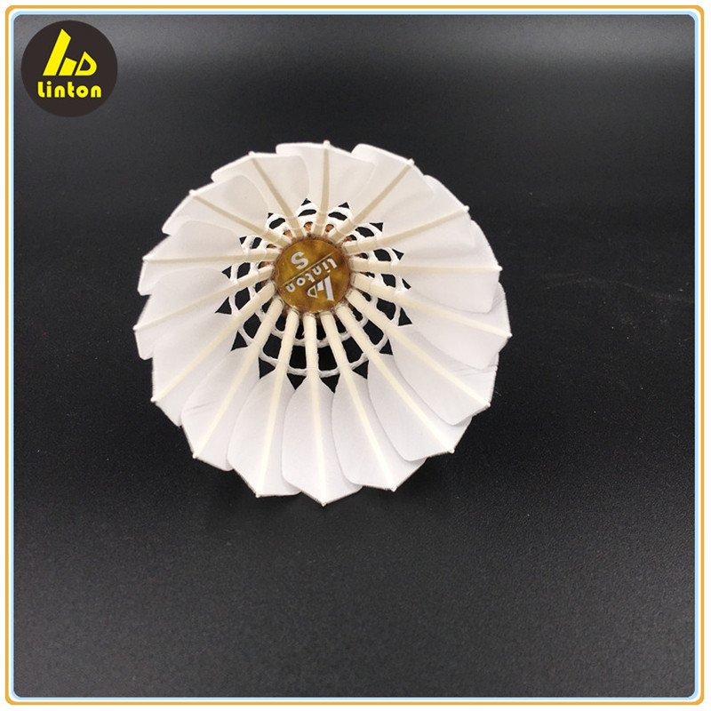 Manufacturer China Anhui Great Quality Linton Aeroplane Eg1130 Badminton Shuttlecock