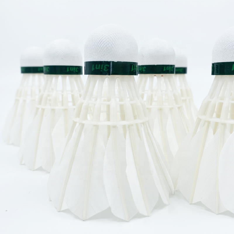 Cheap Price`3 in 1 Feather Shuttlecock Goose Feather 3in1 Badminton Ball Indoor/Outdoor Use