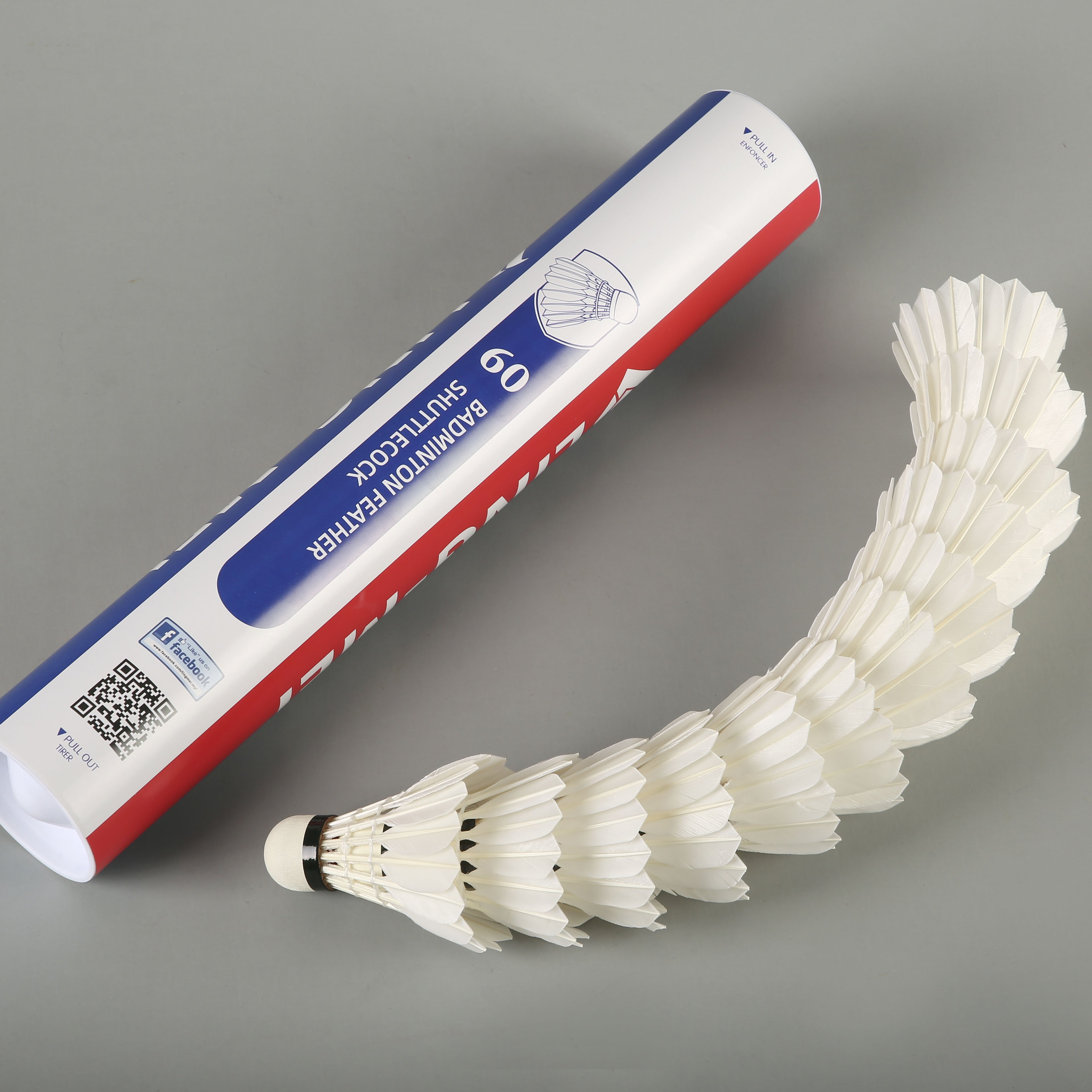 Goose Feather International Shuttlecock Customize Brand Competitive Price