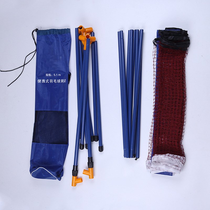 Custom logo badminton bag portable badminton net with stand