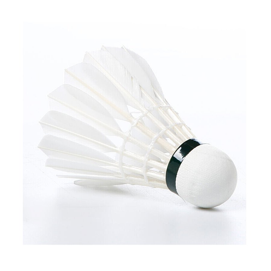 Promotion OEM Badminton Ball Cheap Wholesale Goose Feather shuttlecock Durable Gymnasium Use Composite Cork Cau Long