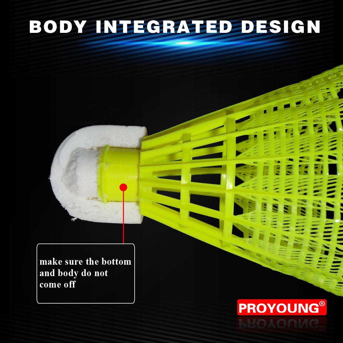 Hot Selling Wholesale Cheap Nylon Badminton Shuttlecock