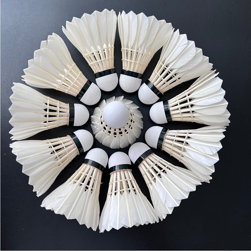 Factory Directly Supply High quality Good Appearance Duck Feather Shuttlecock Badminton