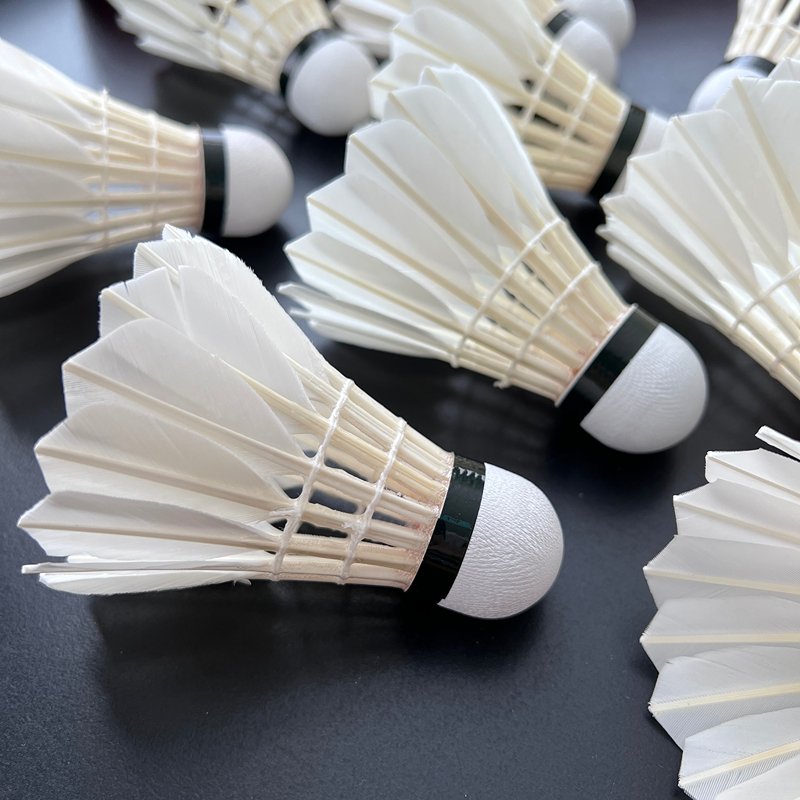 Factory Directly Supply High quality Good Appearance Duck Feather Shuttlecock Badminton