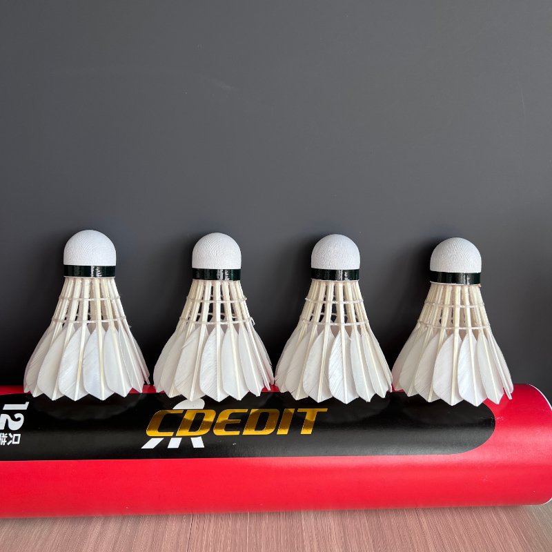 Factory Directly Supply High quality Good Appearance Duck Feather Shuttlecock Badminton