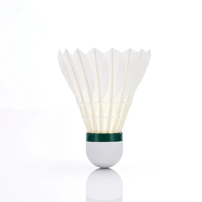 Professional Approved Durable Badminton Ball Straight Long Goose Feather Badminton Shuttlecock 3in Speed 74/75/76/77/78