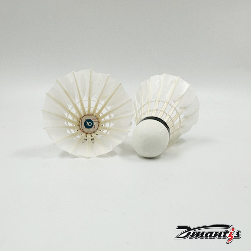 Badminton Shuttlecocks Dmantis G10 Model Chinese Factory Direct Sell High Quality Goose Feather OEM Available