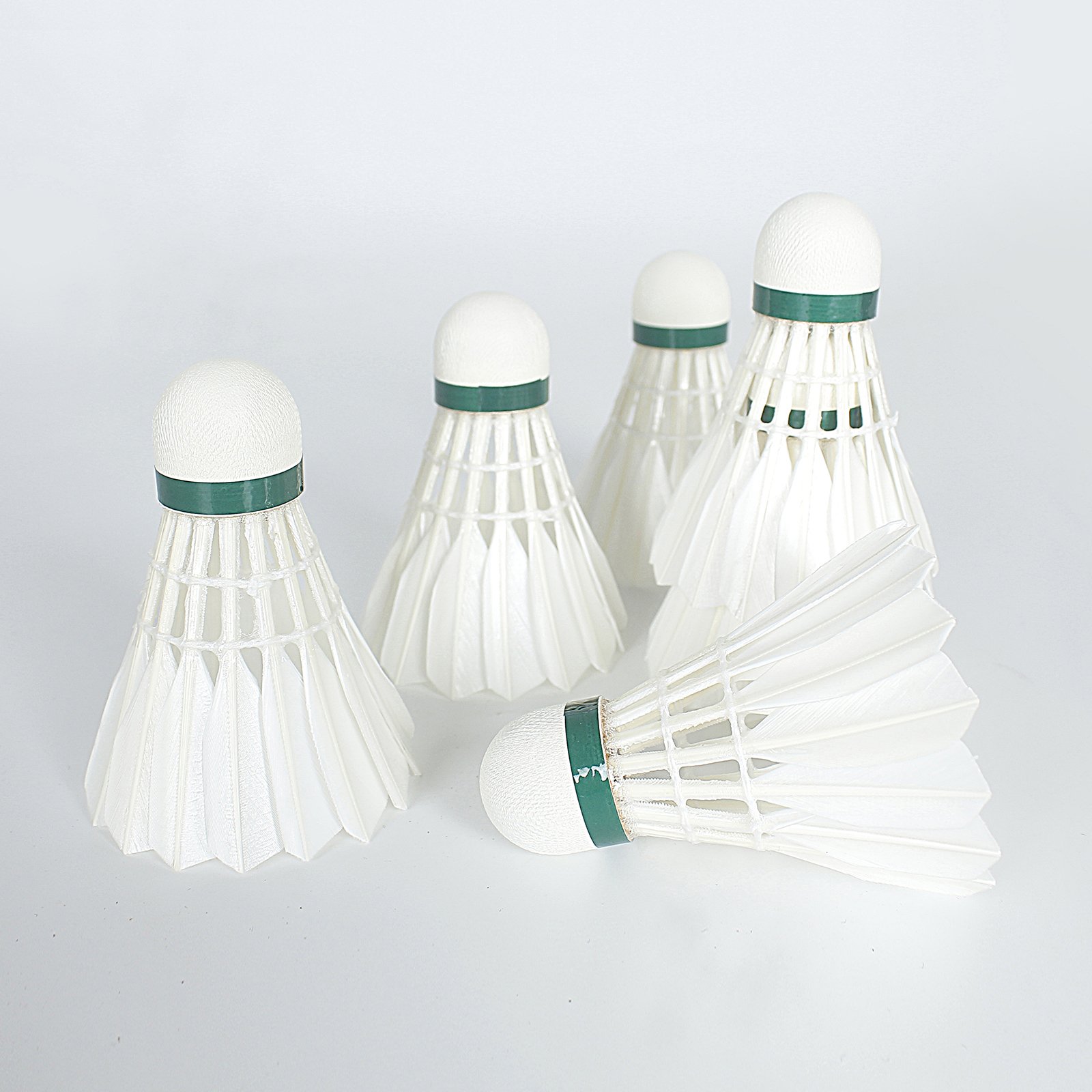 A Class Quality Badminton White Shuttlecock Duck Feather 12 pcs/dozen For Pro Training Outdoor Indoor Match