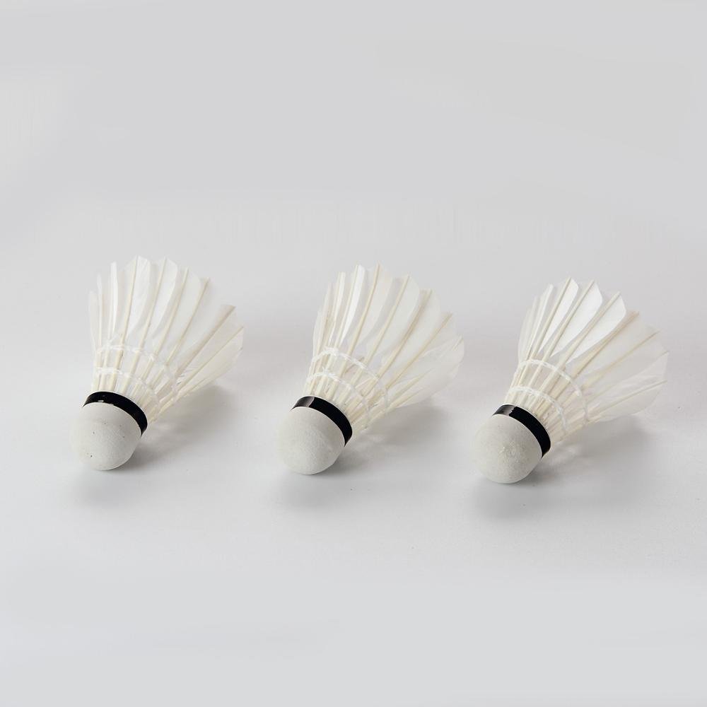 DECOQ Glow In Dark Duck Feather Led Badminton Shuttlecock